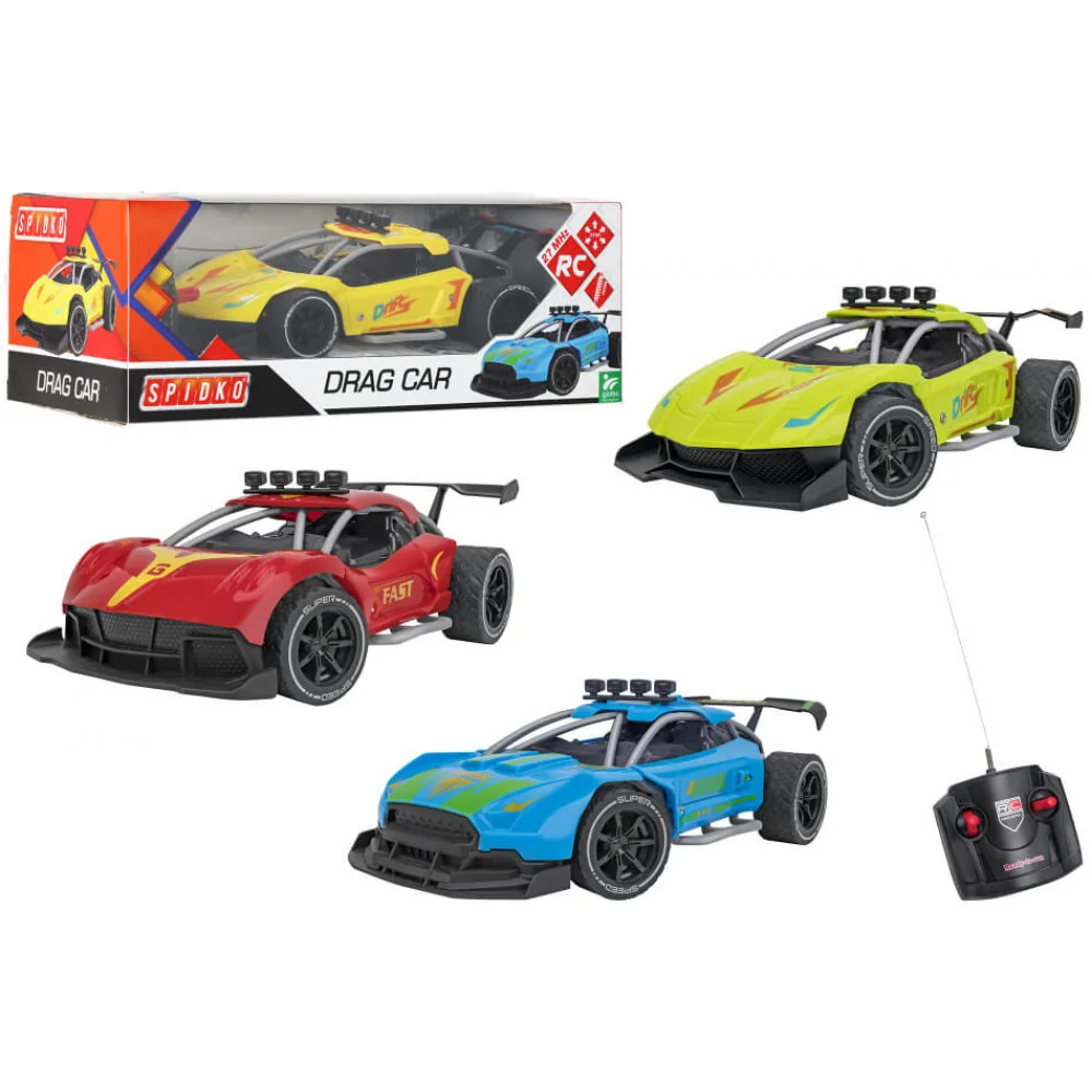 Auto R/C Sport 1:22 7f 27mhz 4 na diaľkové ovládanie-SPIDKO