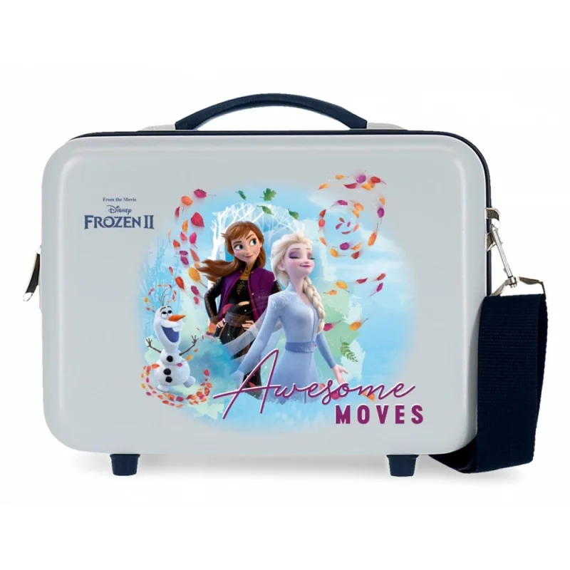 JOUMMA BAGS - DISNEY FROZEN Awesome, ABS Cestovný kozmetický kufrík, 21x29x15cm, 9L, 4053921 