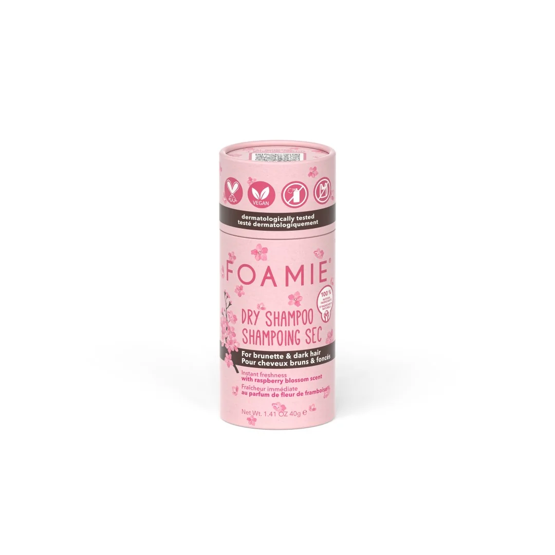 Foamie Dry Shampoo
 Berry Brunette 
for brunette hair