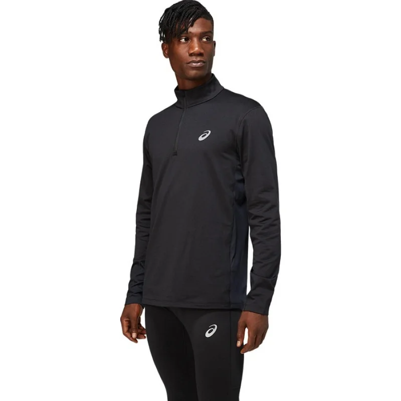 Asics Core LS 1/2 Zip Pánske zimné športové tričko s dlhým rukávom, veľ. XL 