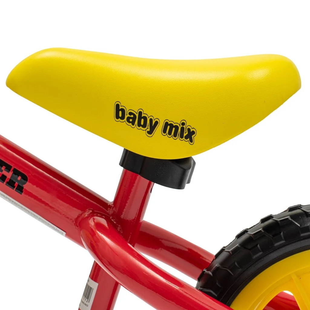 Detský balančný bicykel Baby Mix Traveller červený , 20C56304 