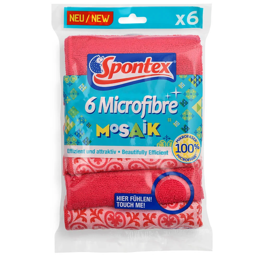 Spontex MF MOSAIK Pink /6