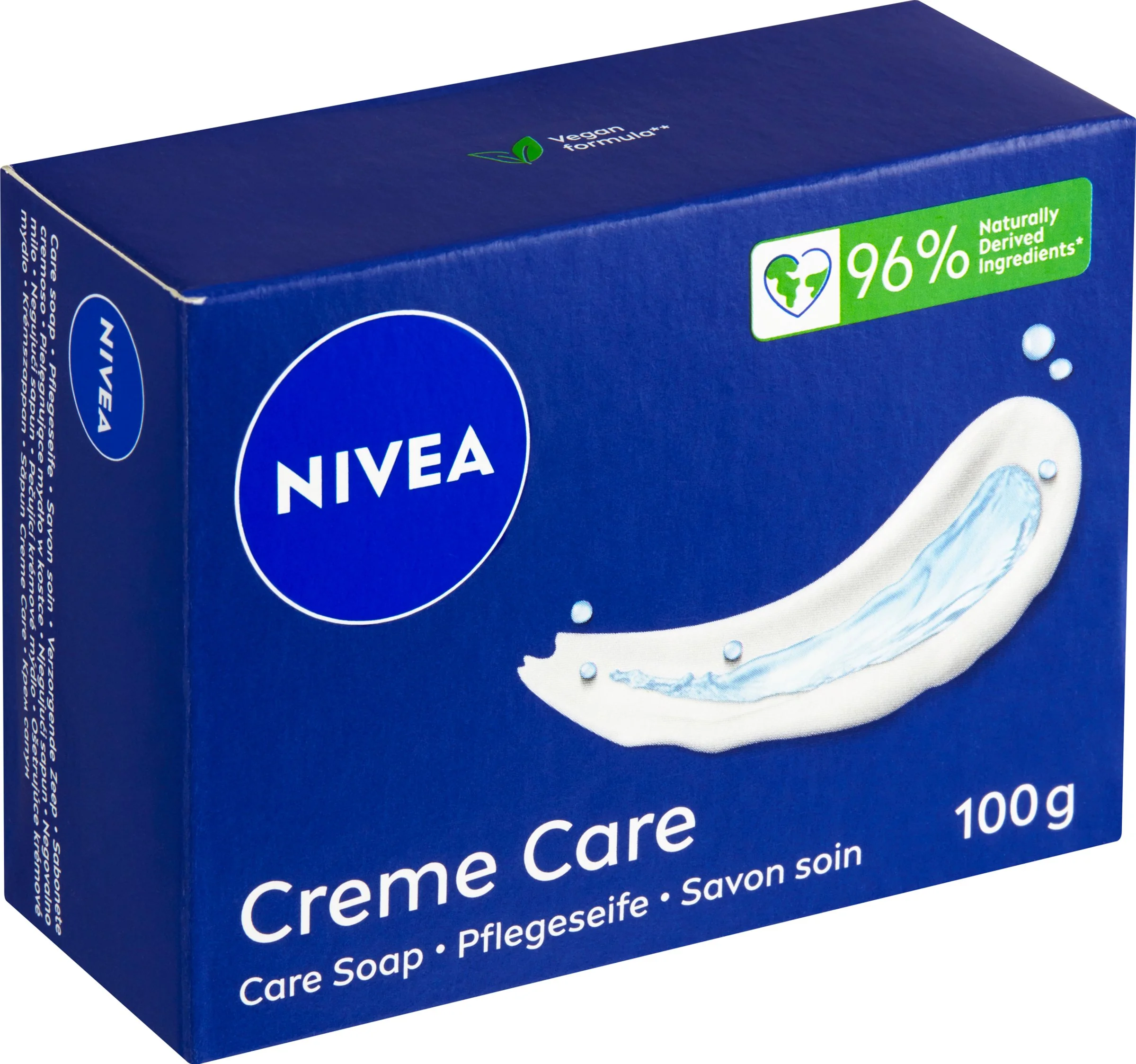 NIVEA Tuhé mydlo Creme Care 100g 1×100 g, tuhé mydlo