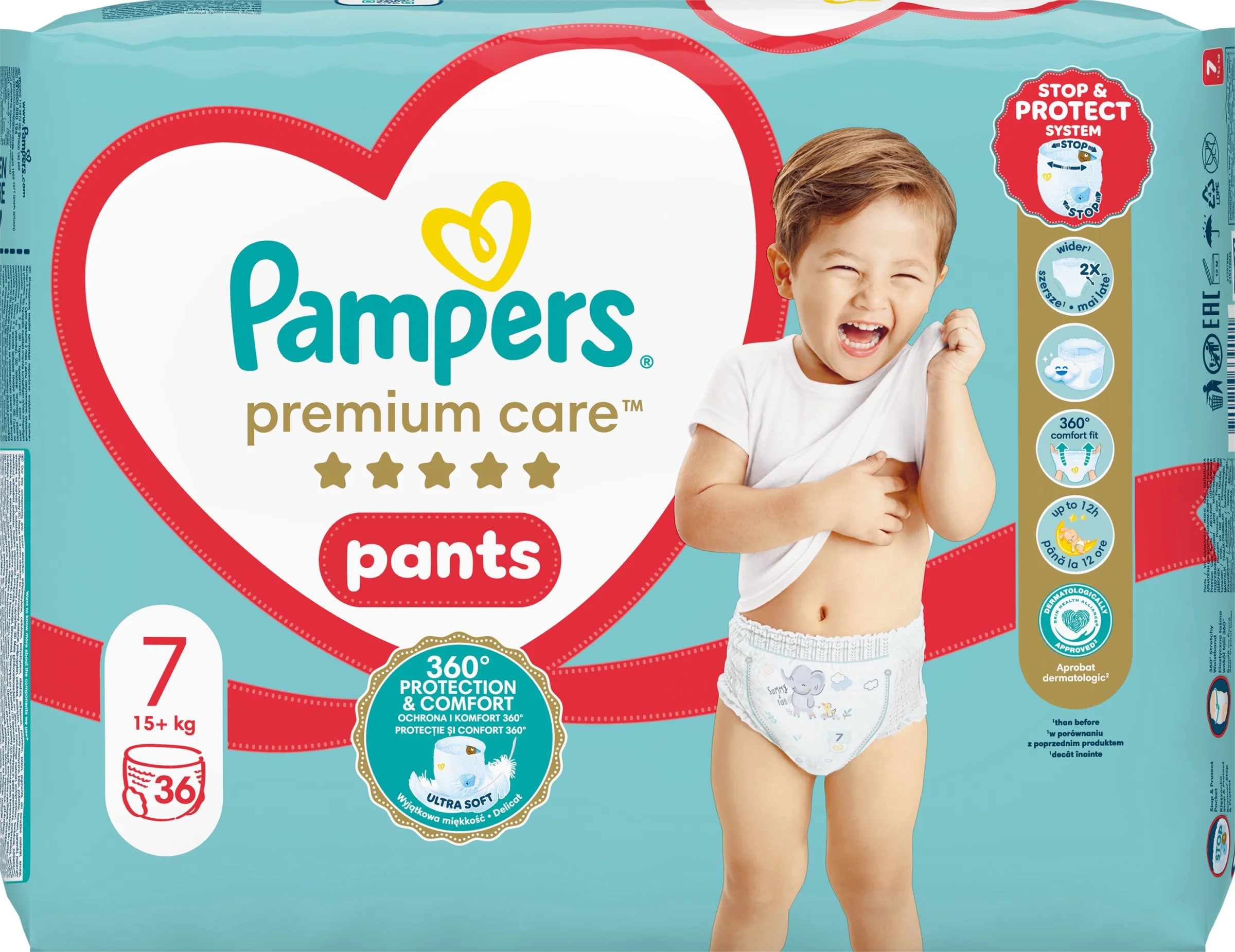 PAMPERS PREMIUM CARE PLIEN.NOHAVICKY V.7 17KG 36KS