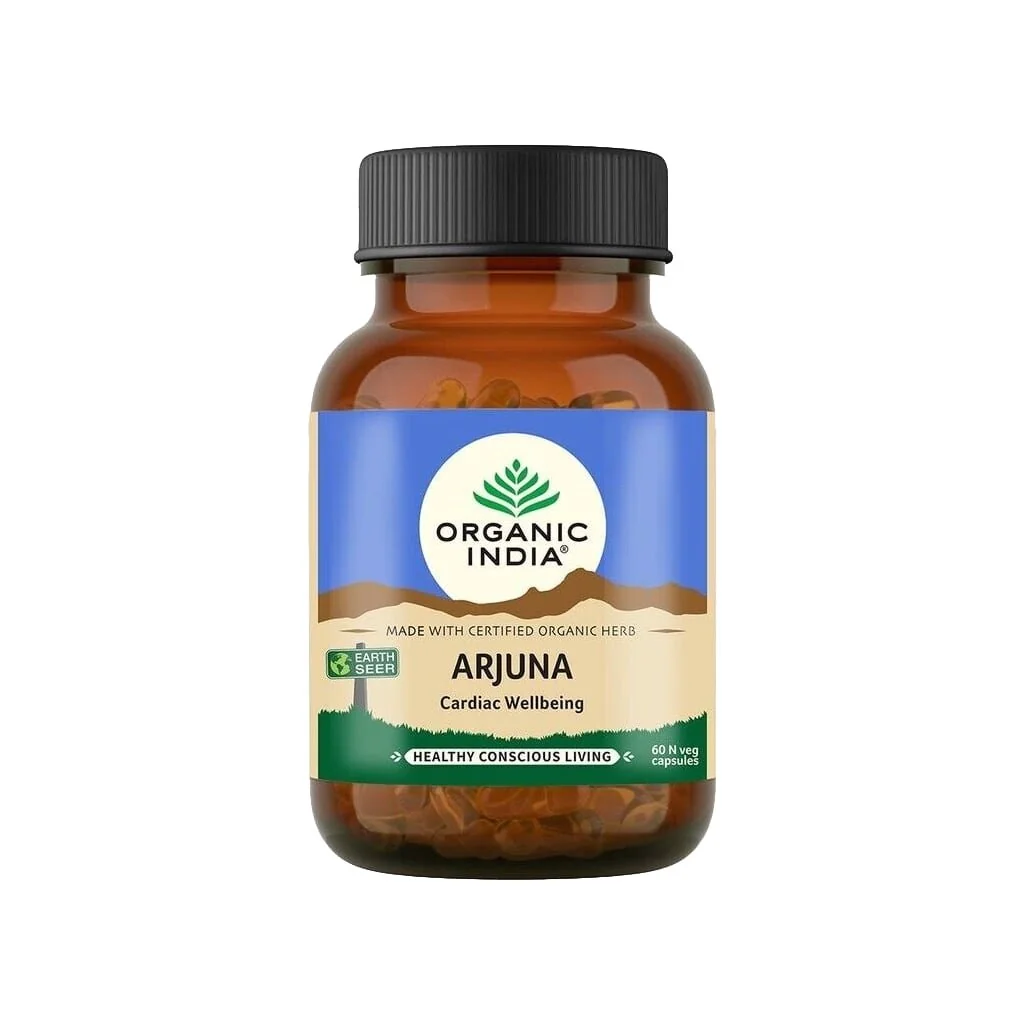 Organic India Arjuna kapsuly 60 ks zdravé srdce a cievy