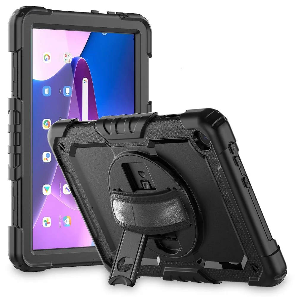 Tech-Protect Solid 360 kryt na Lenovo Tab M10 10.1'' 3rd Gen TB328, čierny