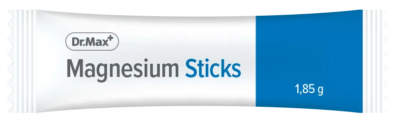 Dr. Max Magnesium Sticks 400 mg 1×30 ks, vrecká