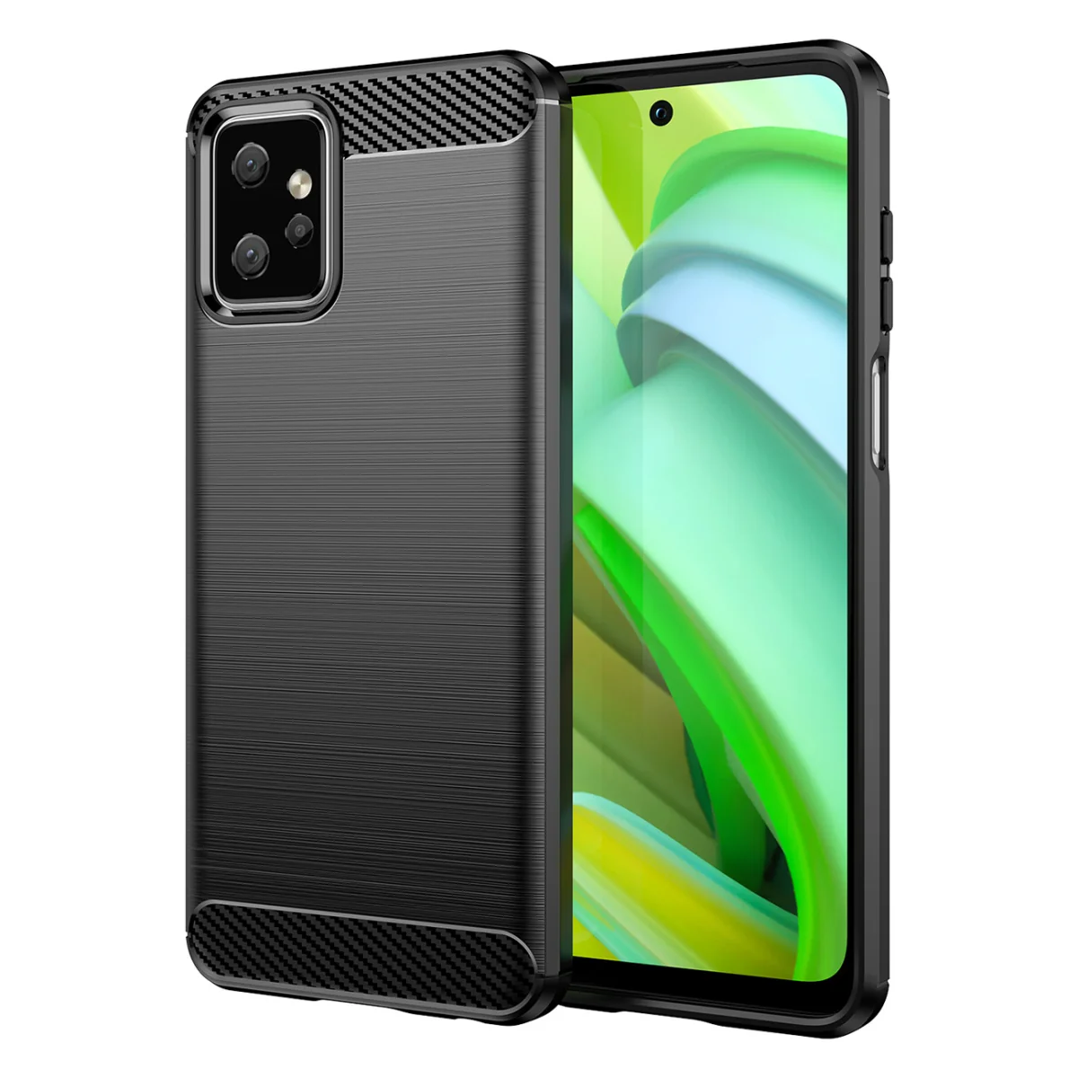 MG Carbon kryt na Motorola Moto G Power 2023 čierny