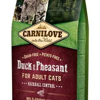 Carnilove Cat Grain Free Duck&Pheasant Adult Hairball Control