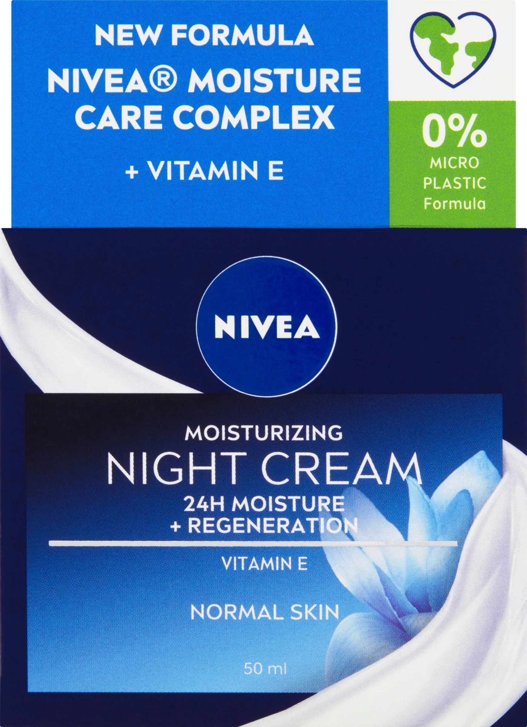 NIVEA Zvláčňujúci nočný krém 1×50 ml, krém