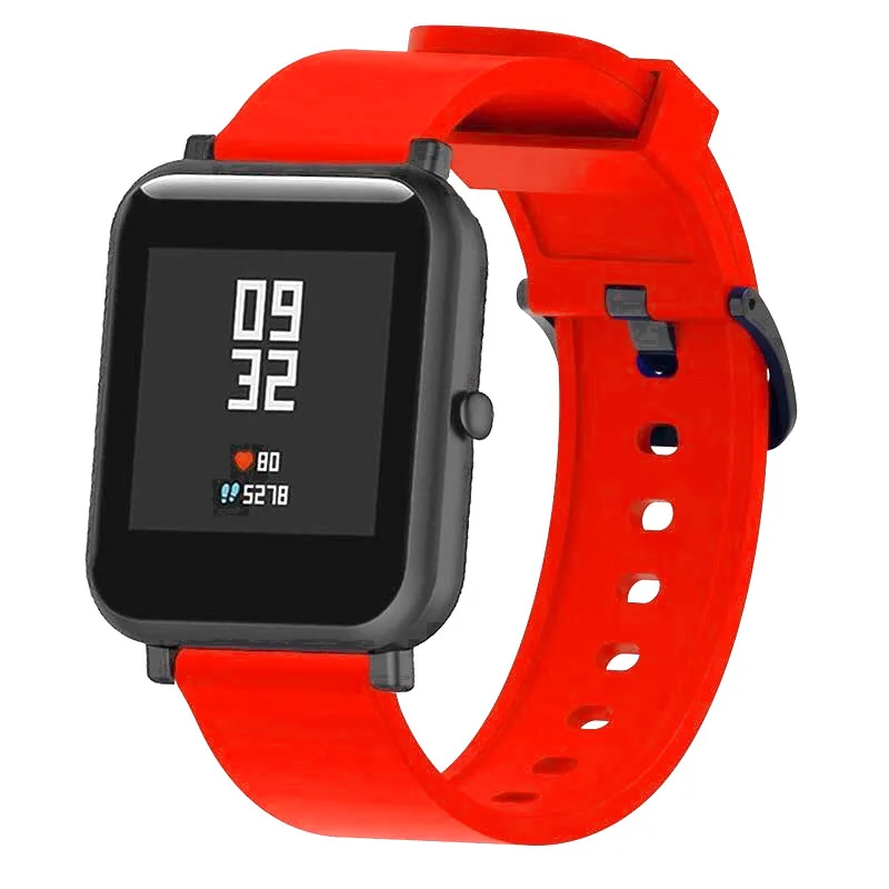 BStrap Silicone V4 remienok na Garmin Vivoactive 3 red