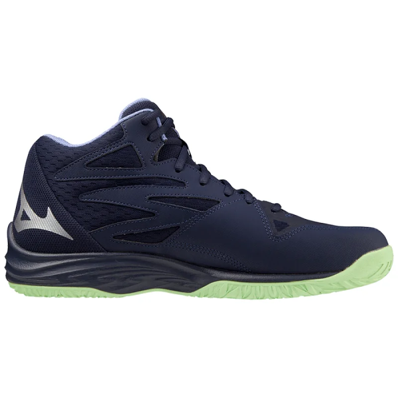 Mizuno Thunder Blade Z MID Pánska volejbalová obuv, navy modrá, veľ. 40,5 