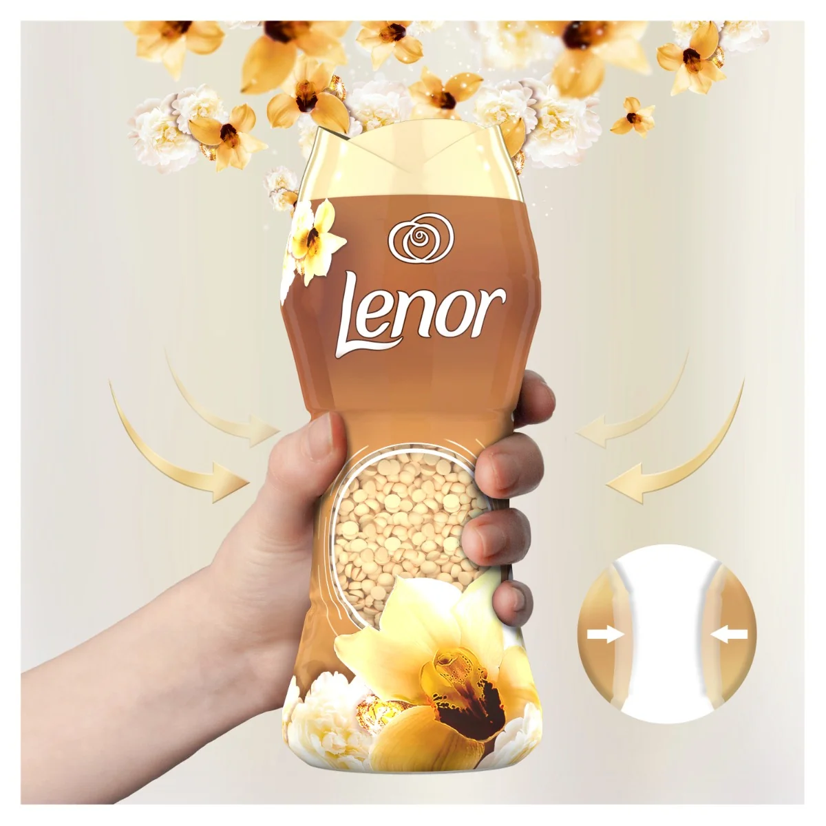 Lenor Beads 210g Gold orchid 1×210 g, vonné perličky