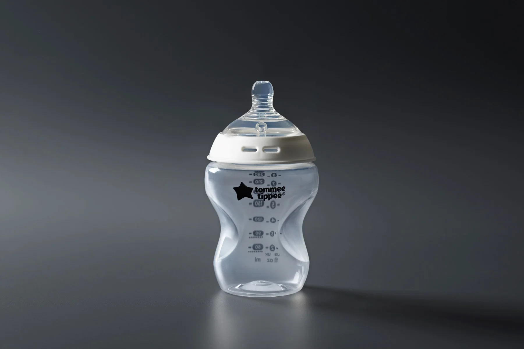 Tommee Tippee Natural Start Samosterilizačná Dojčenská Fľaša s ANTI-COLIC cumlíkom Stredný Prietok 340 ml 3m+ 1×2 ks, dojčenská fľaša