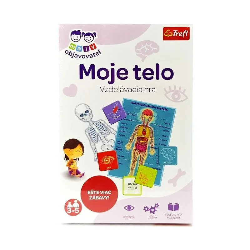 Trefl vzdelávacia hra Moje telo