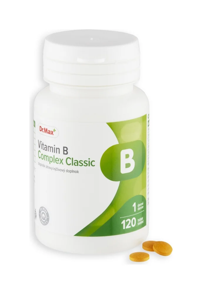 Dr. Max Vitamin B Complex Classic 1×120 tbl, výživový doplnok