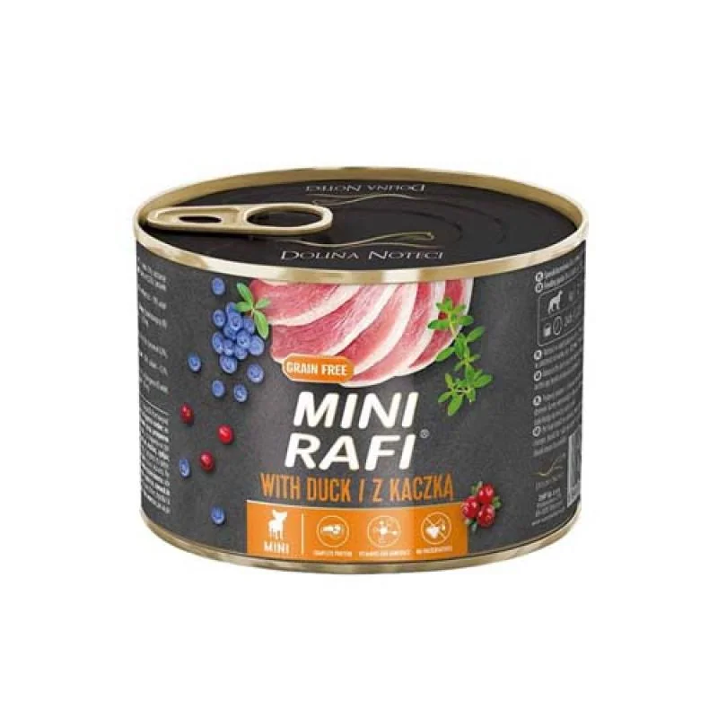 RAFI MINI paštéta s kačkou 185g - konzerva