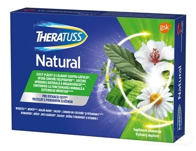 TheraTuss Natural pastilky 16 tbl