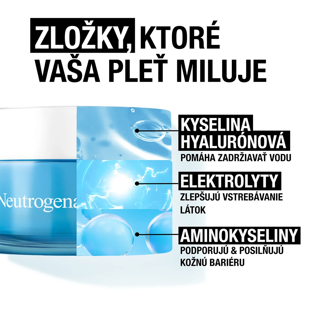 NEUTROGENA® Hydro Boost hydratačný pleťový gél 1x50 ml, pleťový gél