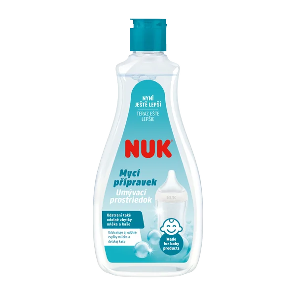 NUK Umývací prostriedok na fľaše a cumlíky 1×500 ml, umývací prostriedok