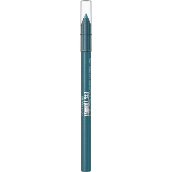 Maybelline New York Tattoo Liner Gel Pencil 814 Blue Disco ceruzka na oči 1× 1 ks, ceruzka na oči