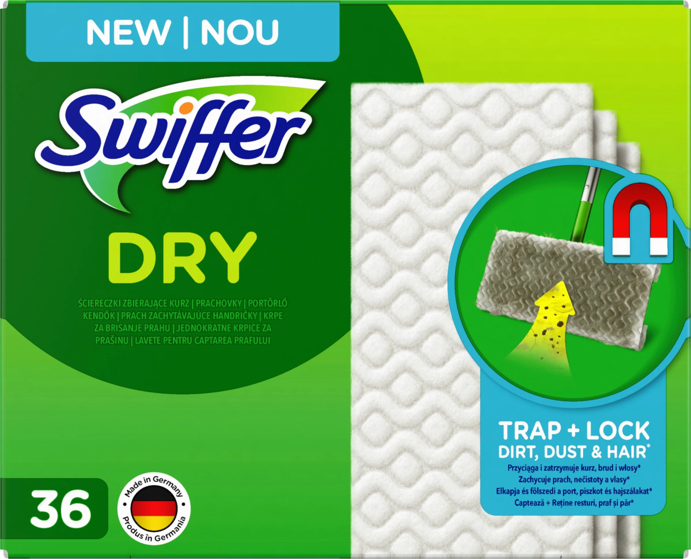 SWIFFER DRY 1×36 ks, náhradné mopy