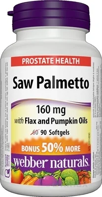 Webber Naturals Prostata Saw Palmetto 160 mg