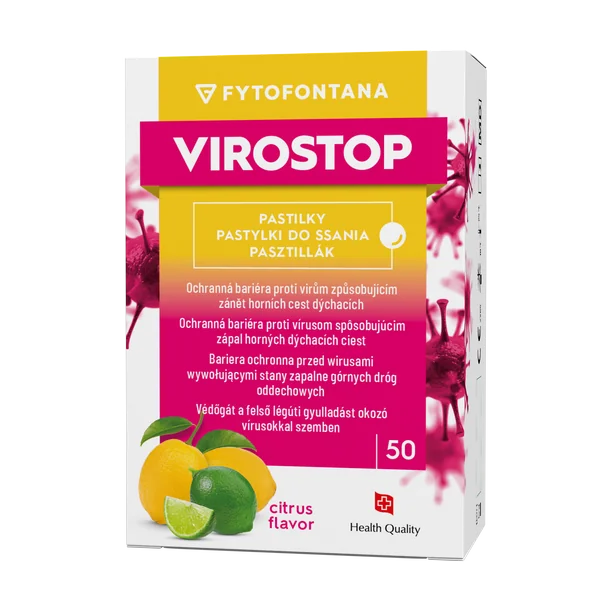 VIROSTOP Pastilky - citrus 50 ks