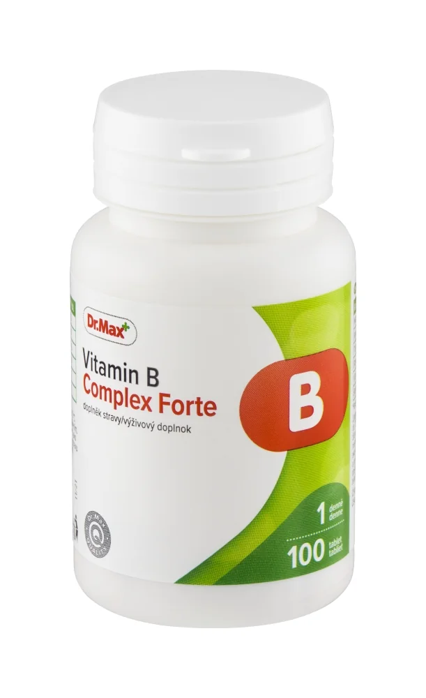 Dr. Max Vitamin B Complex Forte 1×100 tbl, výživový doplnok