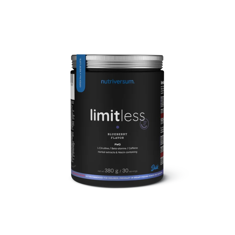 Nutriversum - DARK- LIMITLESS 380 g Príchuť žuvačka