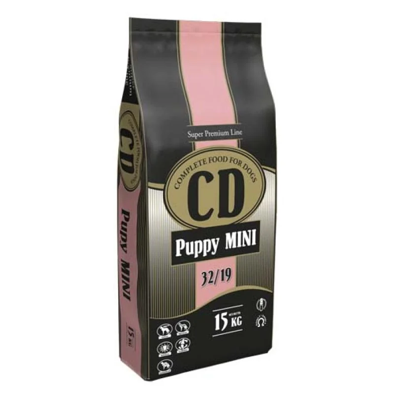 DELIKAN CD Puppy Mini 32/19 15kg Kompletné superprémiové krmivo pre šteňatá malých plemien do 1 roka