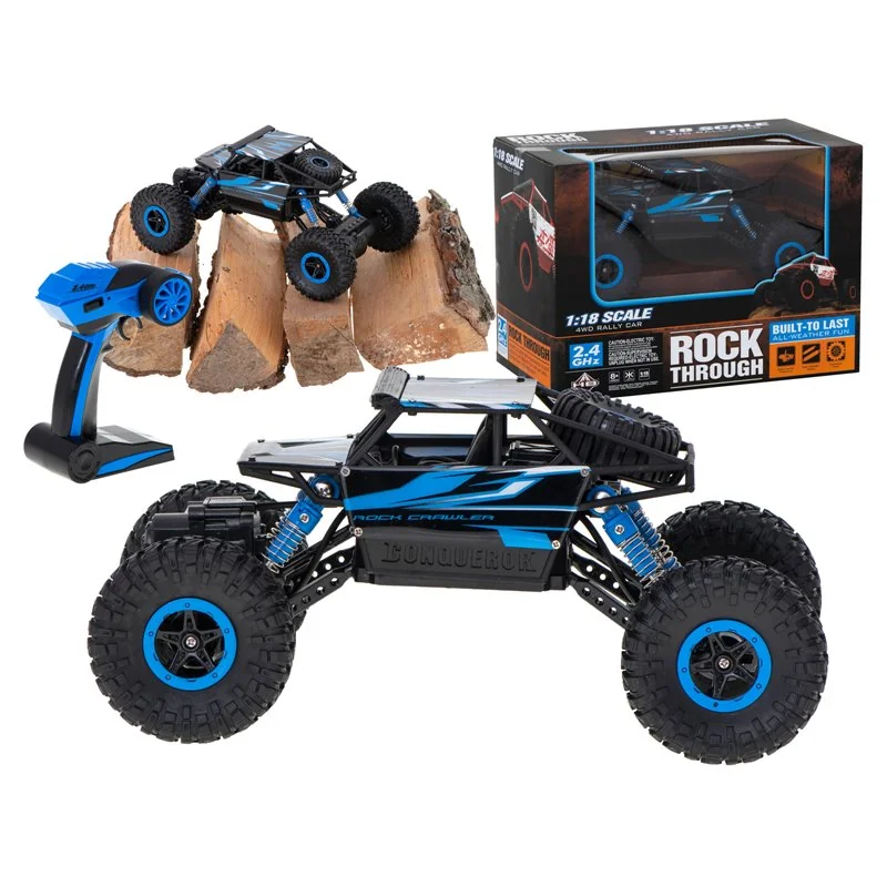 RC model auto na D.O. ROCK THROUGH HB-P1802B BLUE