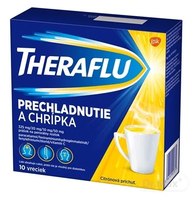 THERAFLU PRECHLADNUTIE A CHRÍPKA