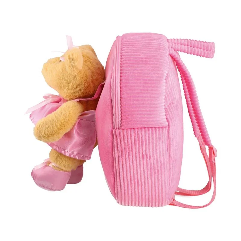 PLAY BAG - Detský batoh plyšový - Teddy girl 