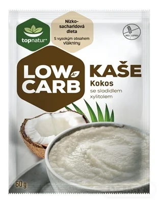 topnatur LOW CARB KAŠA Kokosová 1×60 g, kaša