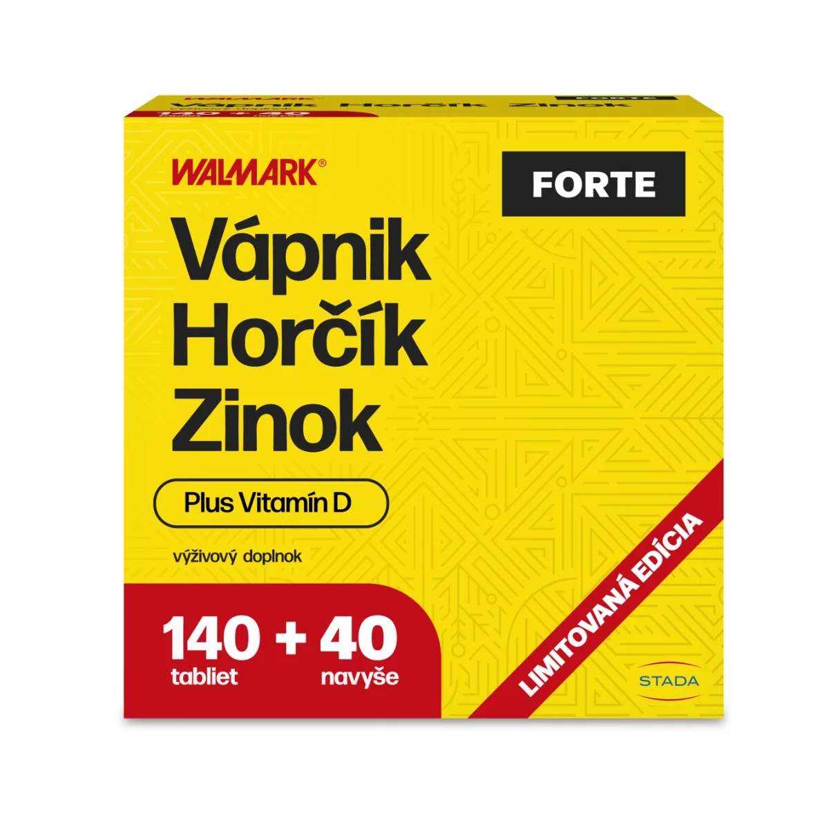 W line Vápník Horcík Zinek FORTE180tbl Promo VB24