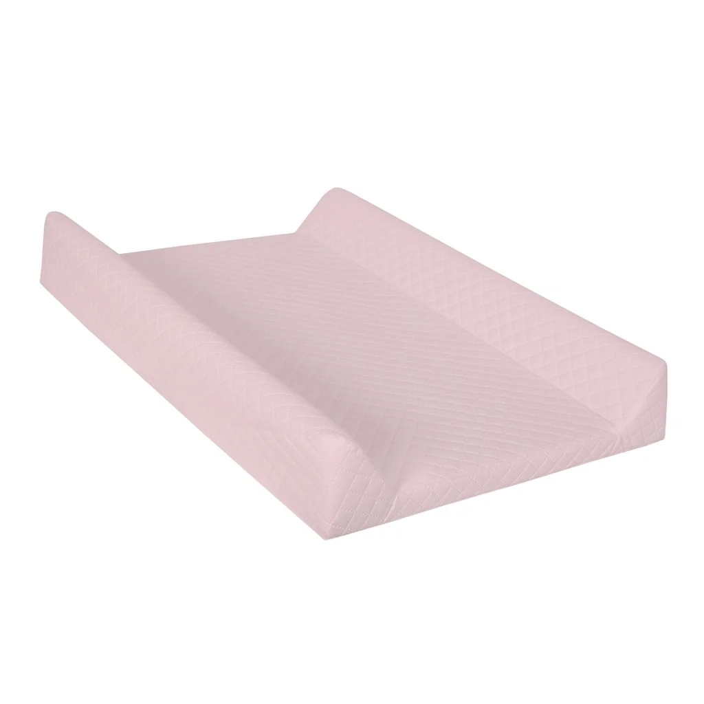 CEBA Podložka prebaľovacia 2-hranná s pevnou doskou (50x70) Comfort Caro Pink 1×1 ks