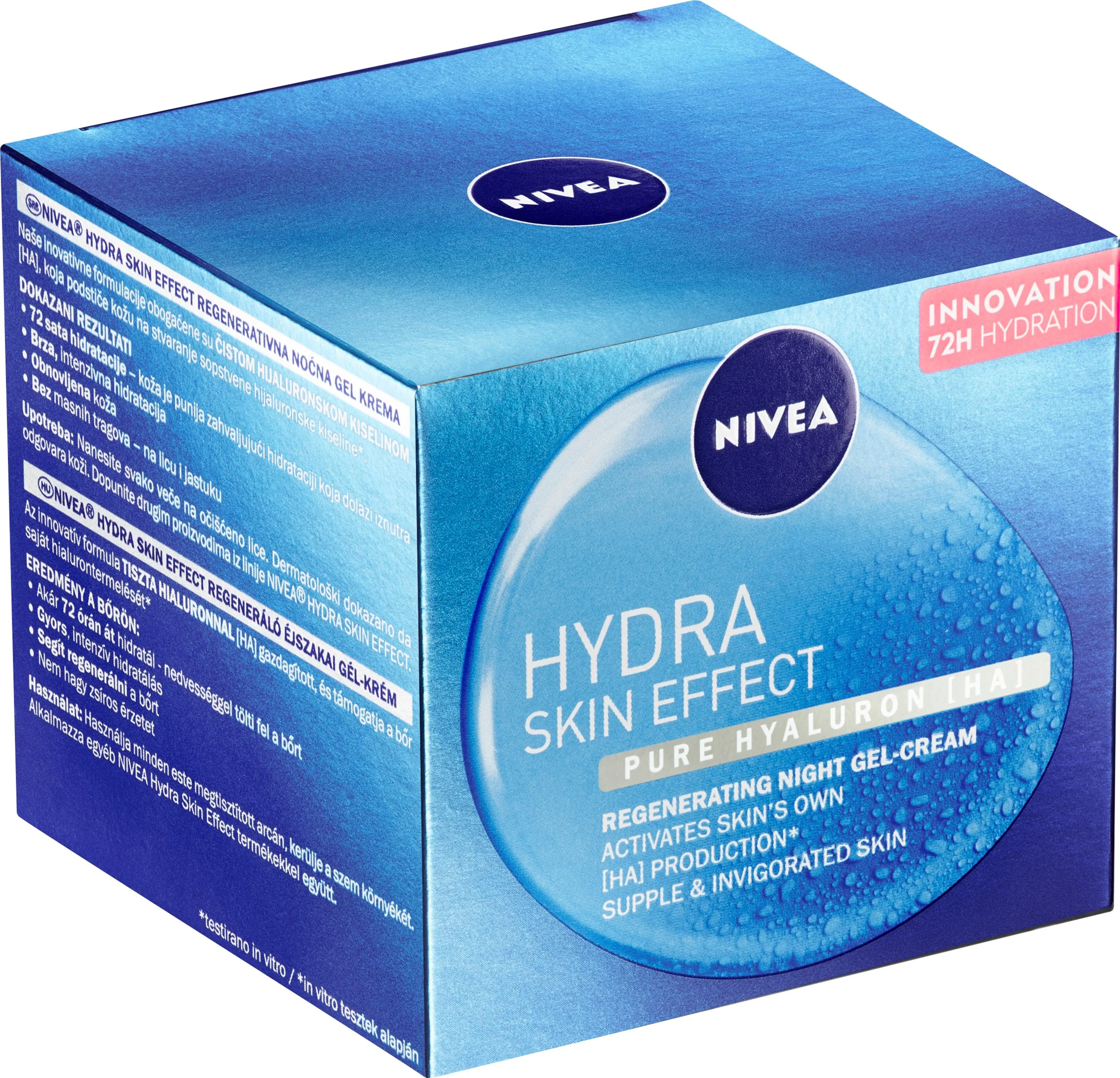 NIVEA Hydratačný nočný krém Hydra Skin Effect 1×50 ml, nočný krém