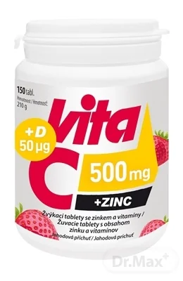 Vitabalans Vita C 500 mg + ZINC + D 50 µg