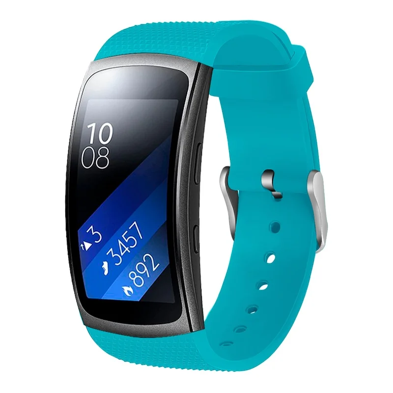 BStrap Silicone Land remienok na Samsung Gear Fit 2 teal