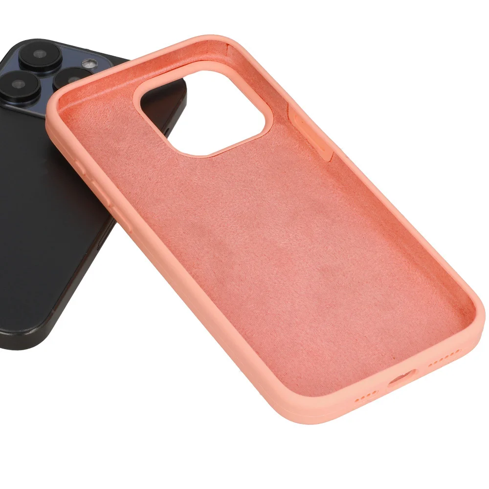 MG Silicone Lite kryt na iPhone 16 Pro, oranžový 