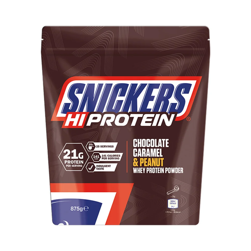 Mars Snickers HiProtein Powder 875 g Snickers (čokoláda-karamel-arašid)