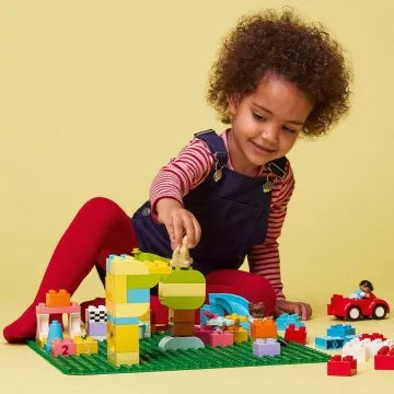 LEGO® DUPLO 10980 LEGO® DUPLO® Zelená podložka na stavanie 1×1 ks, lego stavebnica