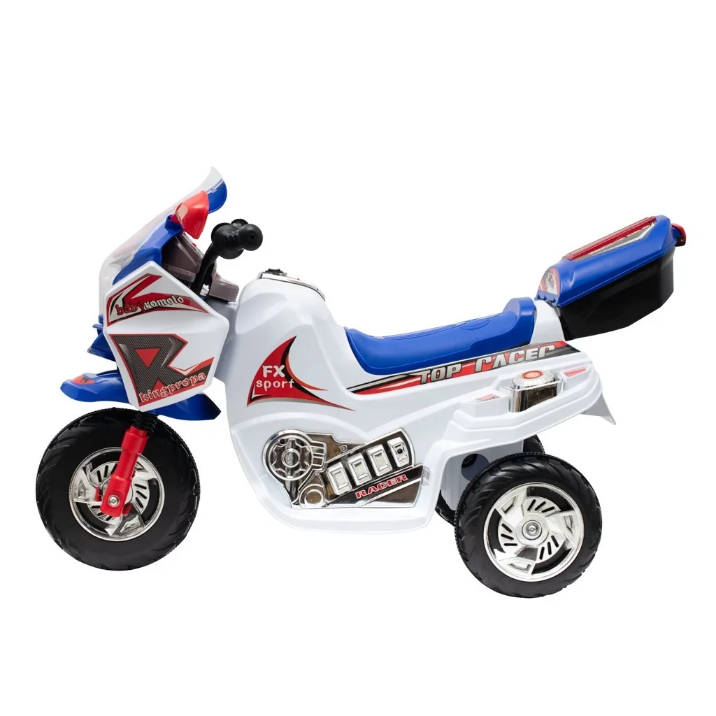 Detská elektrická motorka Baby Mix RACER biela , 20C44995 