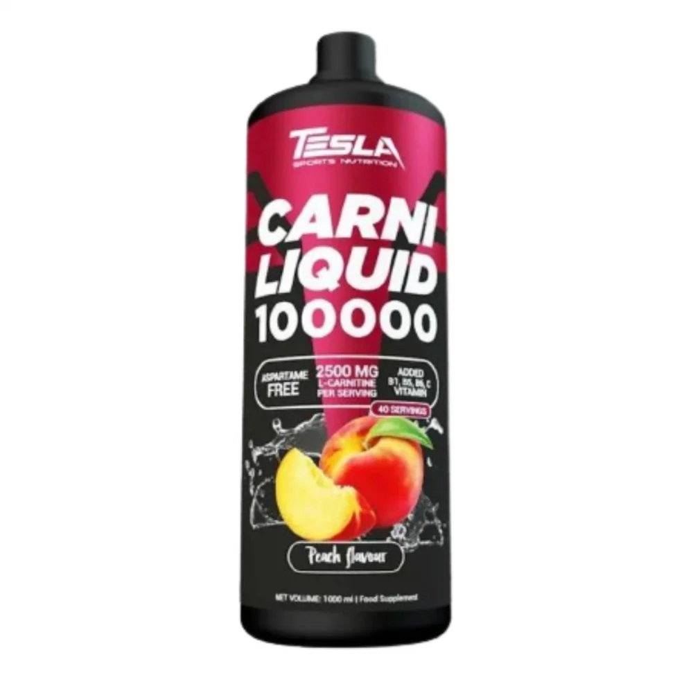 Tesla Sport Nutrition Carni Liquid 100 000 broskyňa