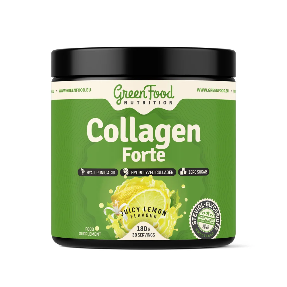 GreenFood Nutrition Collagen Forte juicy lemon