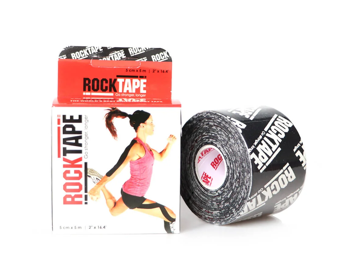 RockTape 5cm x 5m čierna rocky