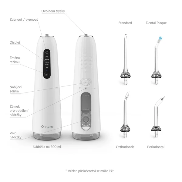 TrueLife AquaFloss Compact C200 1×1 ks, ústna sprcha