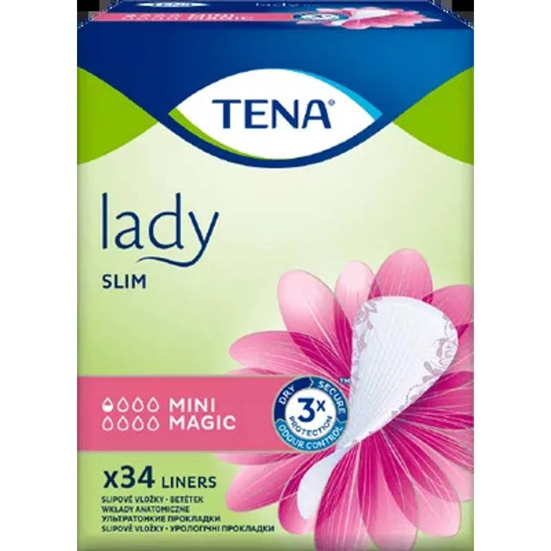 TENA Lady Slim Mini Magic inkontinenčné vložky pre ženy 34ks