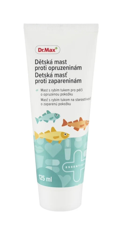 Dr. Max Detská masť proti zapareninám 1×125 ml, masť na zapernú pokožku